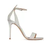 Martina Ankle strap glitter high heel sandals